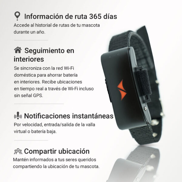 Localizador GPS 4G para Mascotas - Resistente al Agua