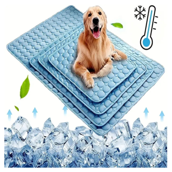 Almohadilla Refrescante para Perros  azul – talla XL  (71 x 101 cm) - Imagen 2