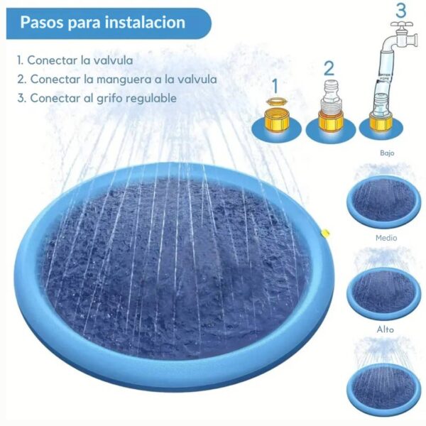 Piscina plegable para perros medianos y grandes - Imagen 5